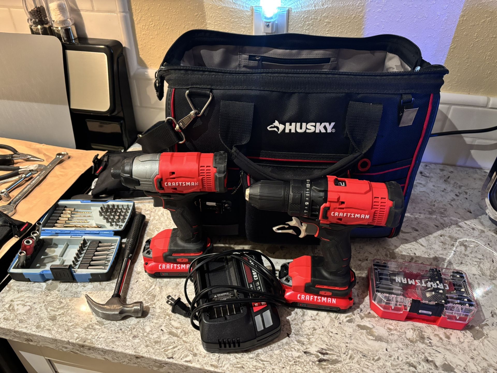 Drill Set And Tools
