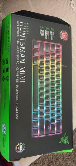Razor Huntsman mini 60% Black Led Customizable Gaming Keyboard