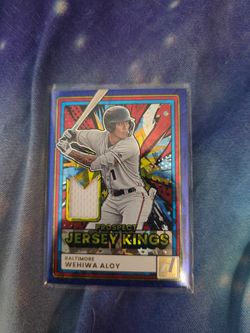 Donruss Prospect Jersey Kings Wehiwa Aloy Relic Card