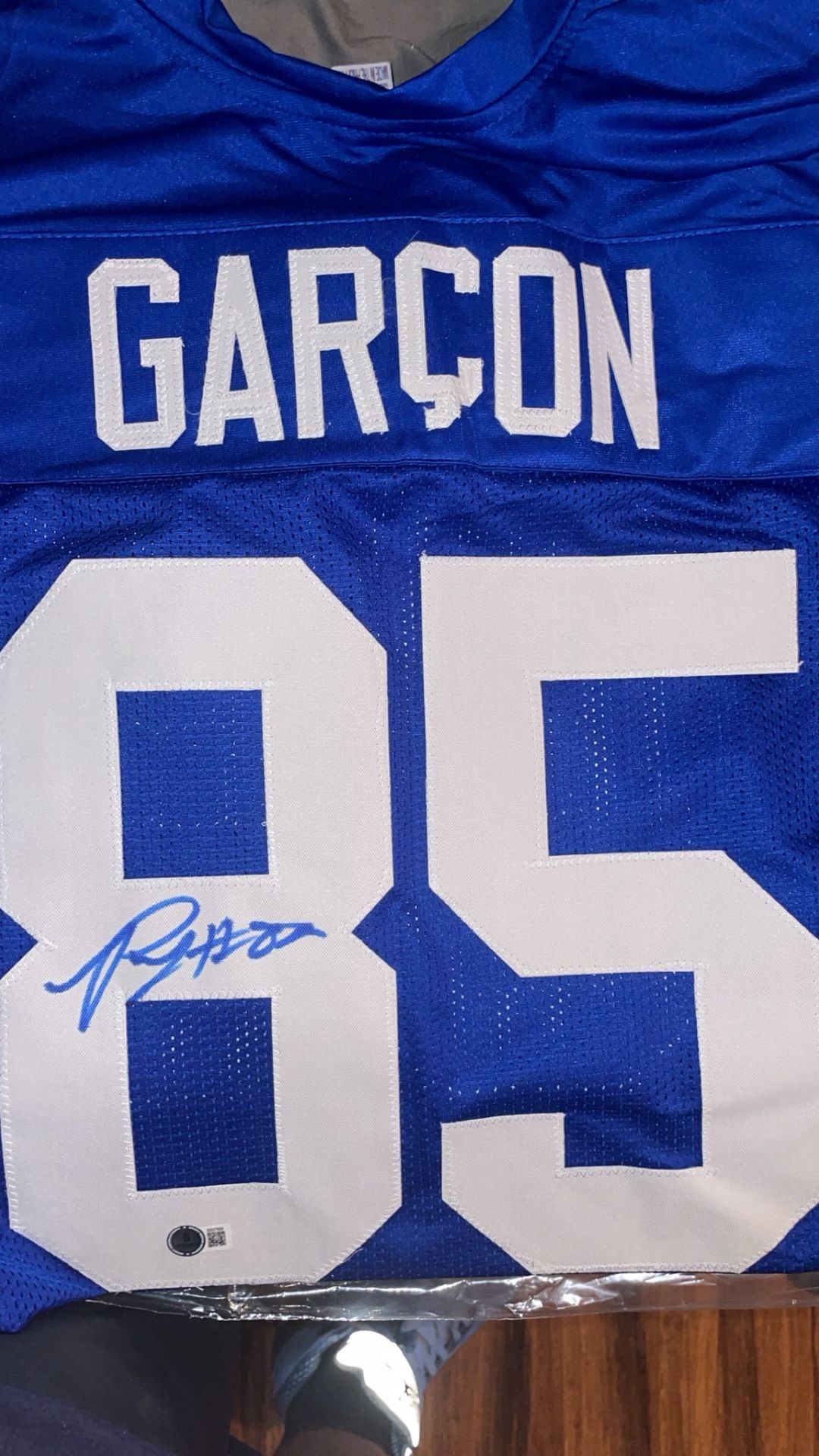 Pierre Garcon Autographed Jersey