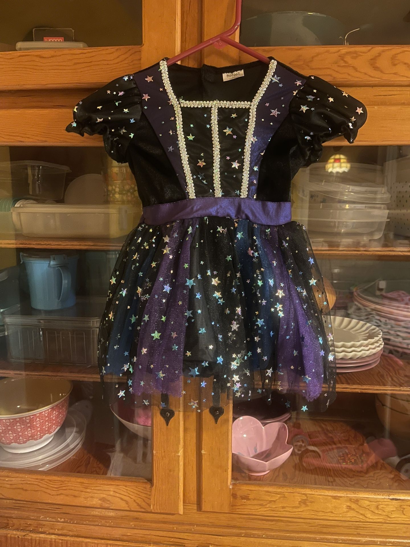 Toddler Witch Costume With Matching Hat
