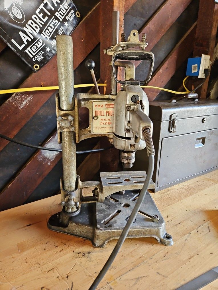 Vintage Craftsman Drill Press