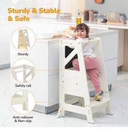 Kids kitchen helper tower