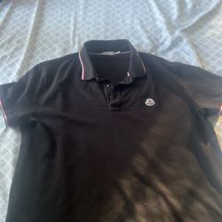 Moncler striped polo