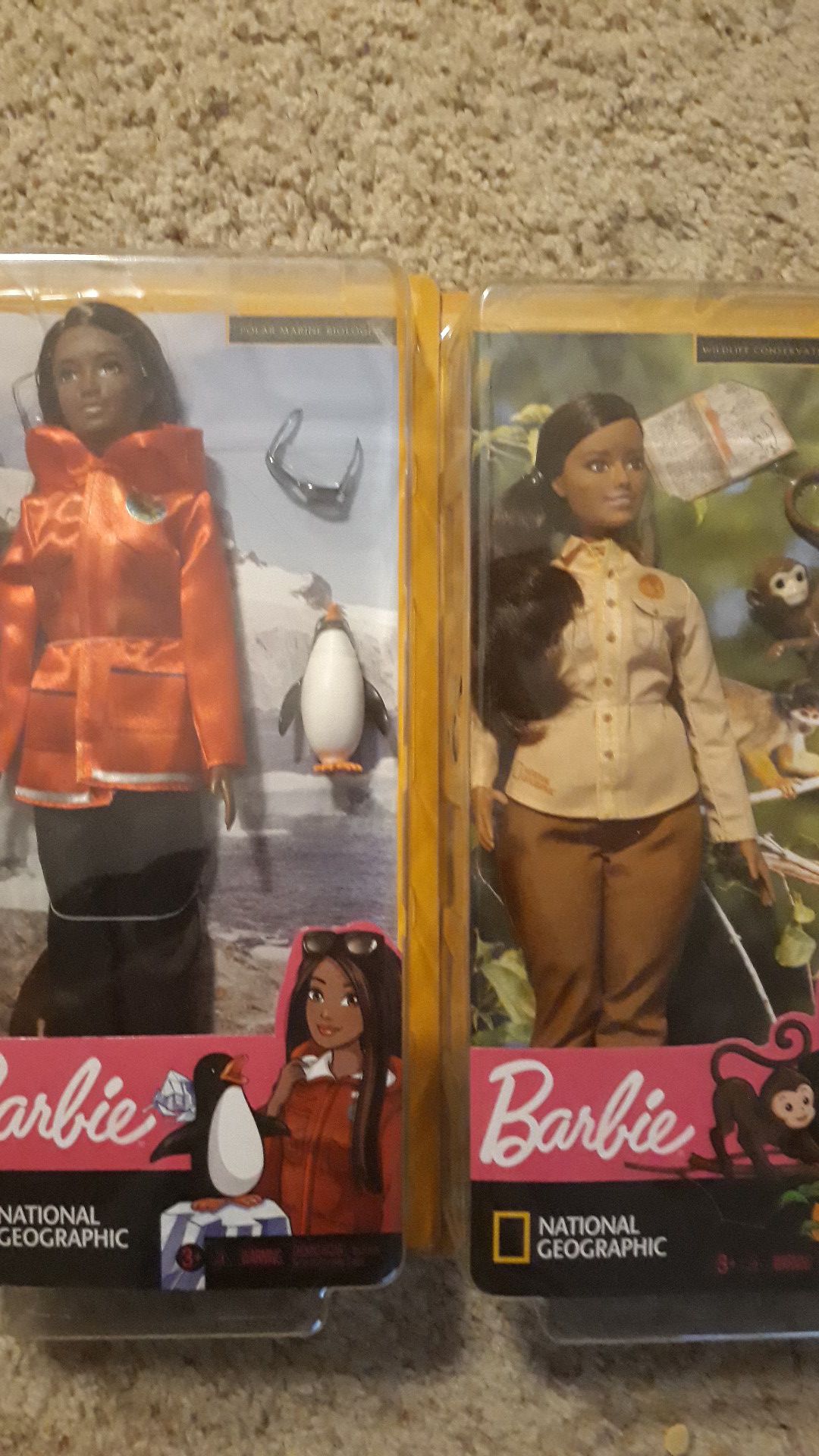 2 National geographic barbies