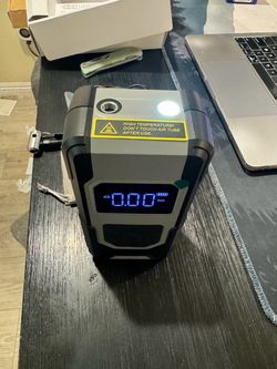 New portable air compressor/ tire inflator/ power bank/ flashlight