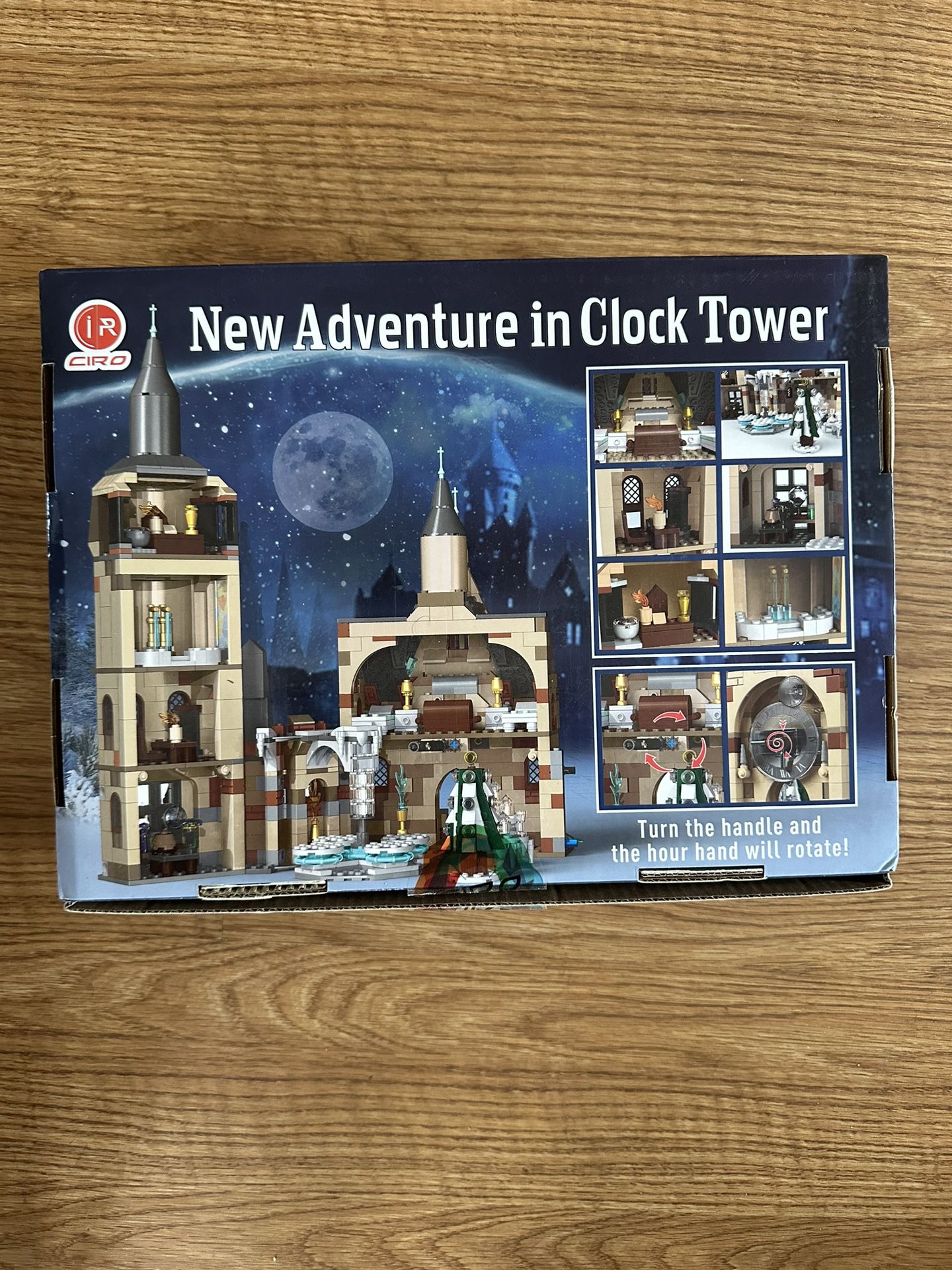 3D Harry Potter Clock Tower