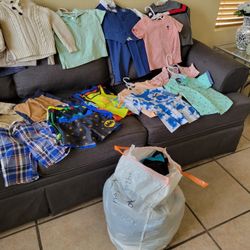 Vendo 3 Bolsas Grandes De Ropa De Ni o De Talla 24 Meses Y 2t Y