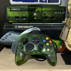 OG Xbox Green Halo Edition Bundle