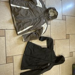 North Face Woman Jackets Size Large And Xl 