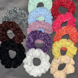 Handmade Crochet Scrunchie 