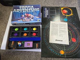 Pressman Trivia Adventure Quiz #2000 1983 Vintage Game
