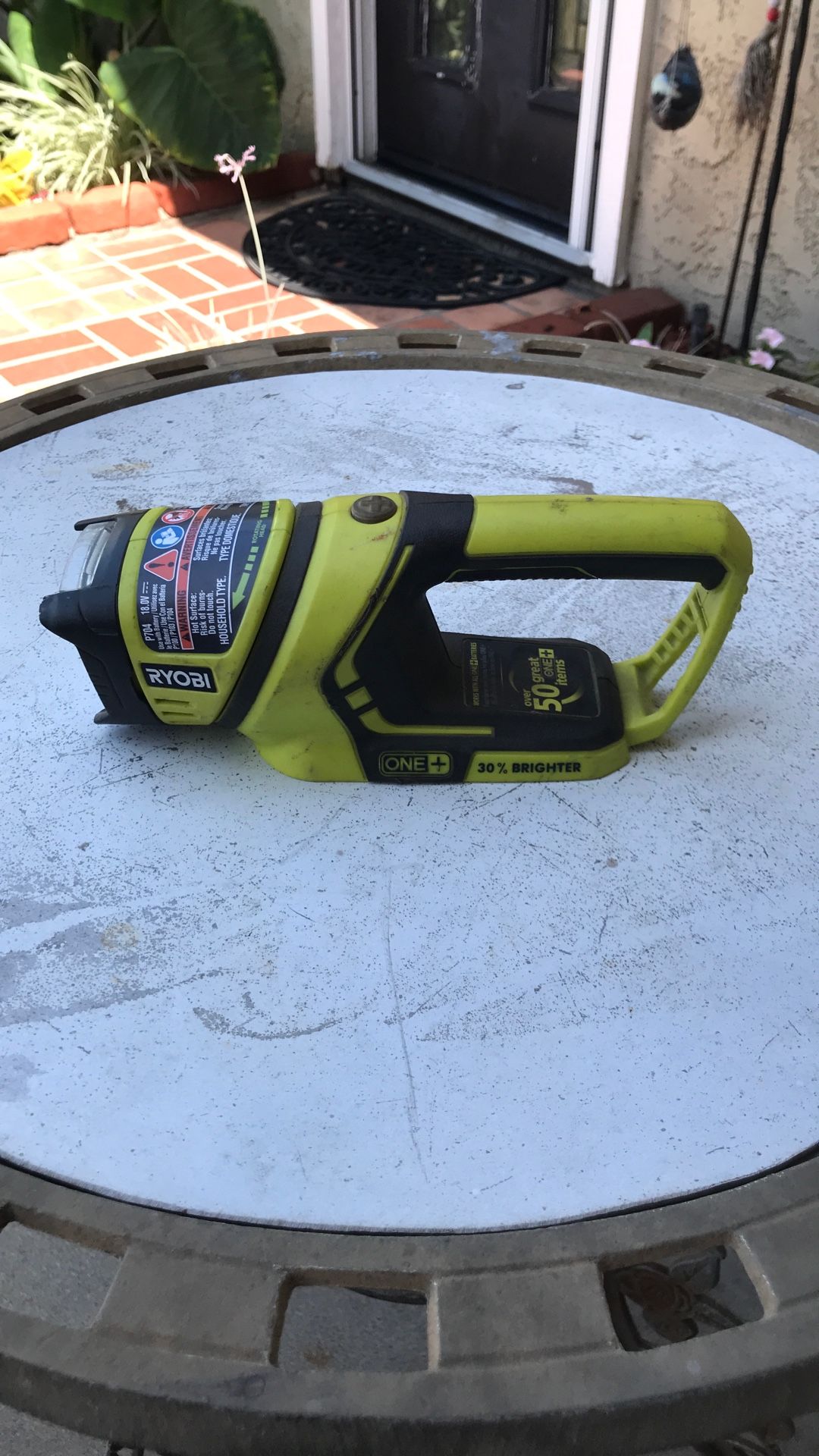 Ryobi P704 Rotation Head Flashlight 