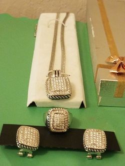 Zirconia Diamond Fine Jewelry Set $ 650