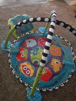 Tummy time with balls