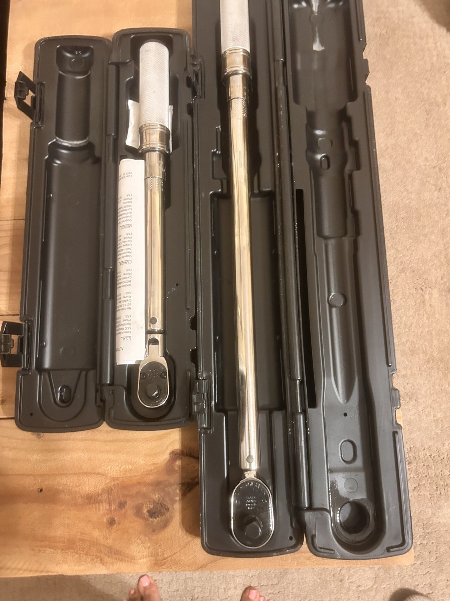 Small And Big Torque Wrench