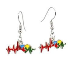 Handmade Autism Awareness Earrings