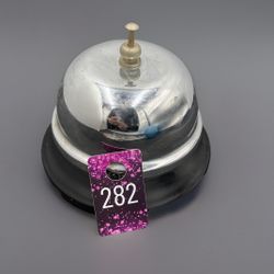 vintage front desk hotel service Bell