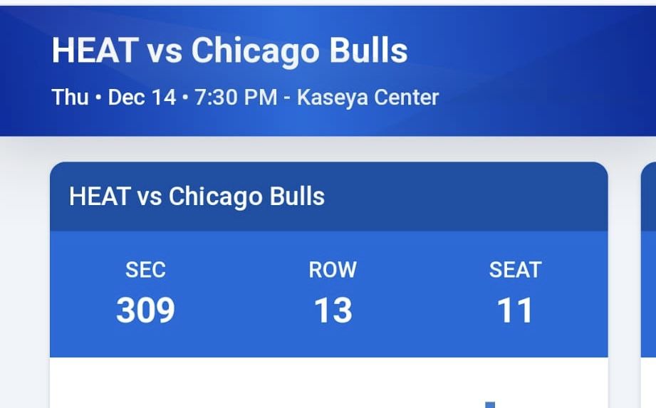 Heat vs Bulls December 14
