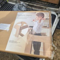 Wooden Kids Learning Tower Step Stool