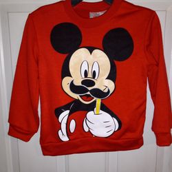 Boys Size 6 Mickey Sweater 