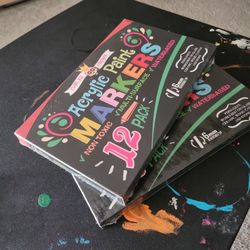 Acrylic Paint Markers (x2)