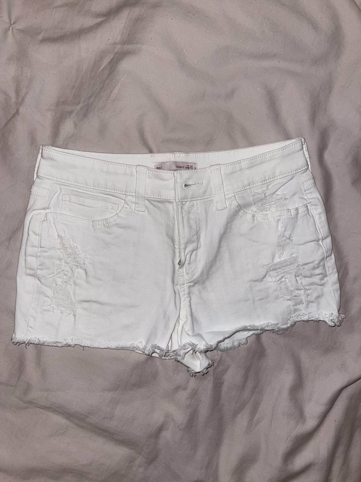 Brand New White Shorts Size 3