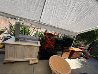 Furniture, dressers, desk, coffee tables, laps, nightstand