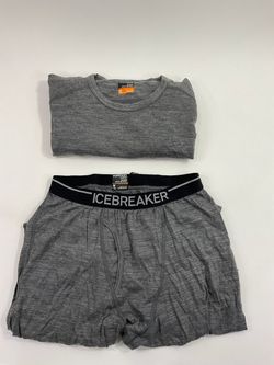 Icebreaker Merino Bodyfit 200 Base Layer Set (Men's M)
