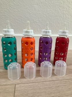 Lifefactory Glass Baby Bottle Set
