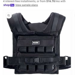 MVRK weighted Vest 