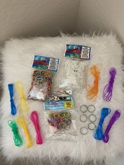 Rainbow Loom Rubber Bands & Other Items