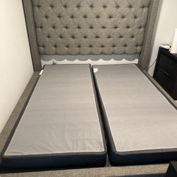 Cali King Bed Frame - $400