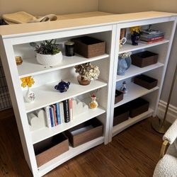 White 4 Tier Shelves