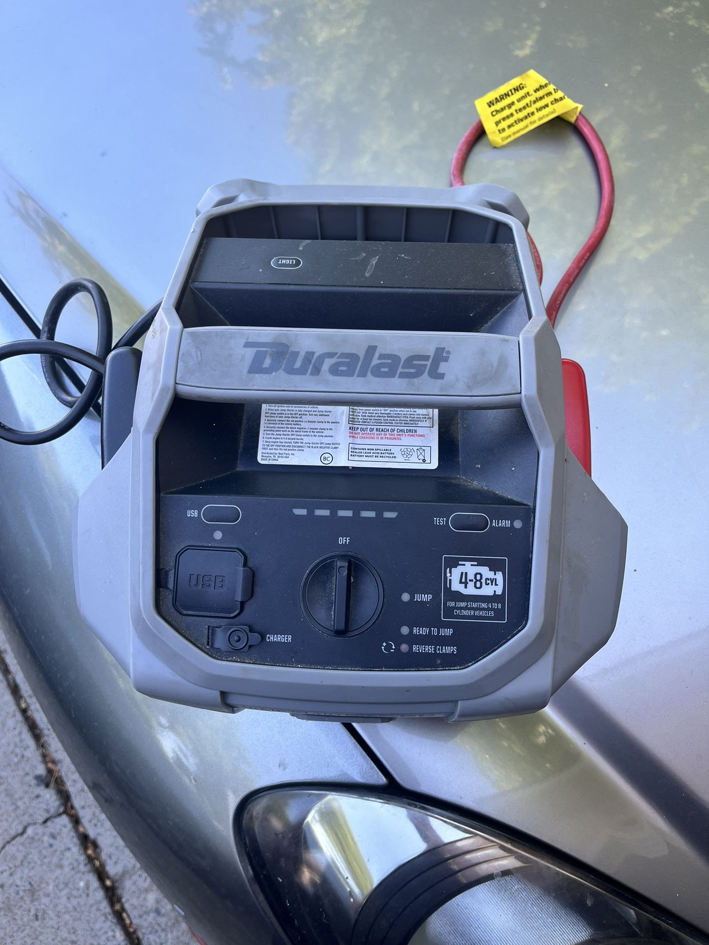 Duralast Portable Battery Jumper