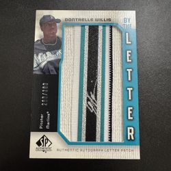 Dontrelle Willis By The Letter Auto