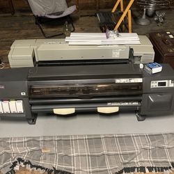 2 Large Roll Printers