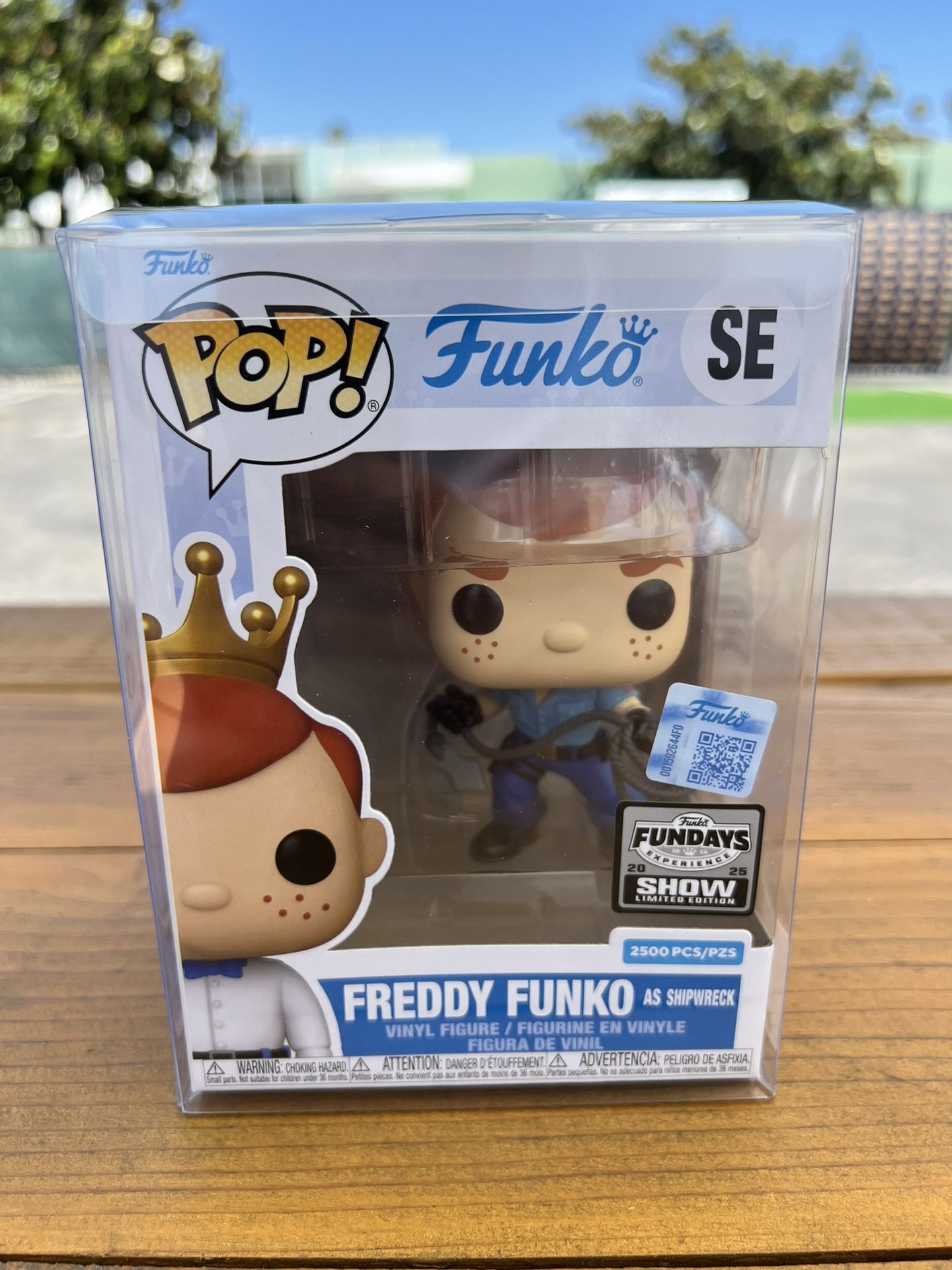 Freddy Funko as Shipwreck LE 2500 Fundays 2025