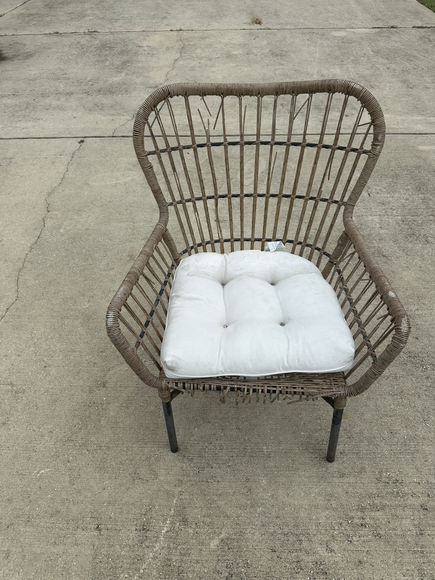 Outside Chair With Cushion