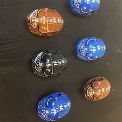 Rare Fantastic  Variety Ancient Egyptian Scarab (symbol of good luck) made in Egypt with care and love 