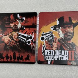Red Dead Redemption 2 Custom Made Steelbook/SteelUp case Only PS4/PS5/XBox