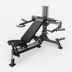3-in-1 Bench Press Shoulder Press Machine V7