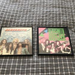 Aerosmith Framed Albums