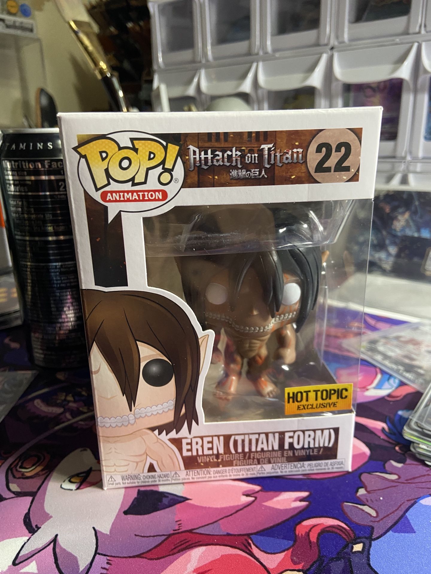 Eren Titan rage hot topic exclusive Funko pop