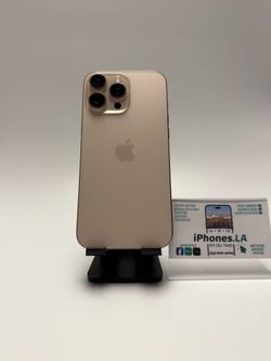 iPhone 16 Pro Max 512GB Desert Unlocked Good Condition