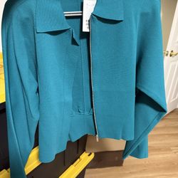 COS Cropped Knitted Jacket