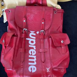 louis x supreme backpack for Sale in Pomona, CA - OfferUp