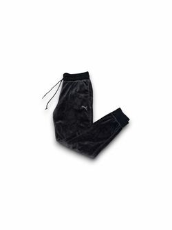 Vintage Puma blue velvet tapered sweatpants men’s small