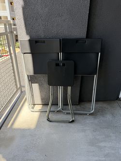 Ikea Foldable Chair and Table