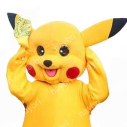 Pikachu costume mascot for sale
